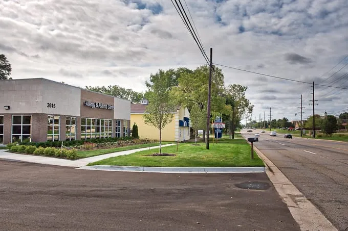 Street view of Allergy & Asthma Physicians of Commerce Township from Union Lake Road in Commerce Township
